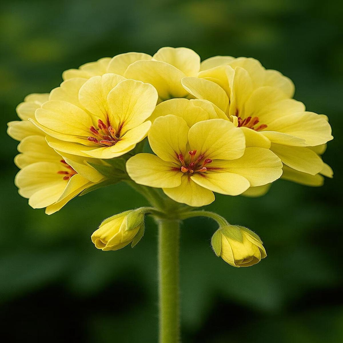 Light Yellow Geranium Flower Seeds for Planting  Heirloom, Non-GMO, High Germination Organic Garden Seeds