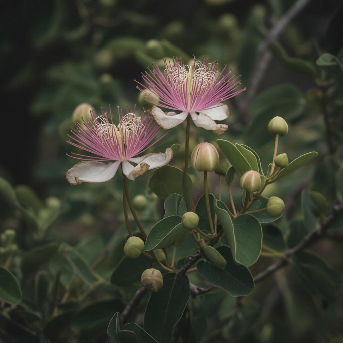 Capparis Spinosa Flower Seeds for Planting – Perennial Flower Seeds for Stunning Blooms