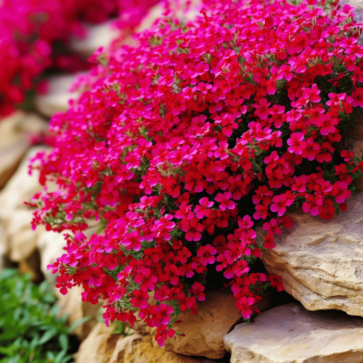 Rock Cress Cascading Red Perennial Plant Seeds