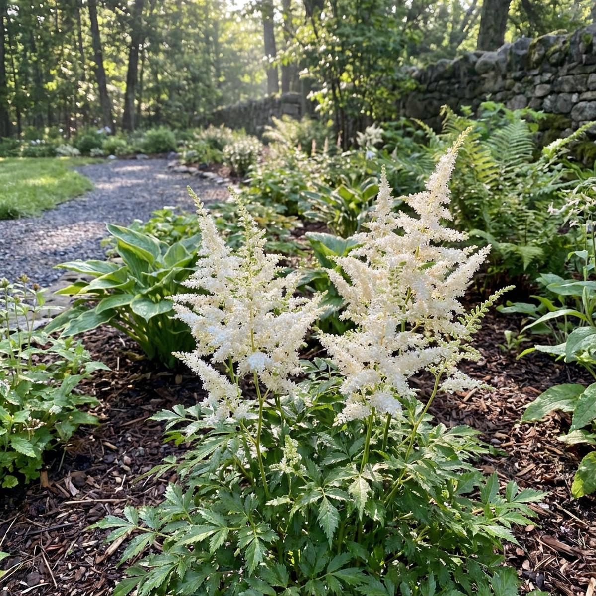 White Astilbe Flower Seeds for Planting – Perfect for Lush Garden