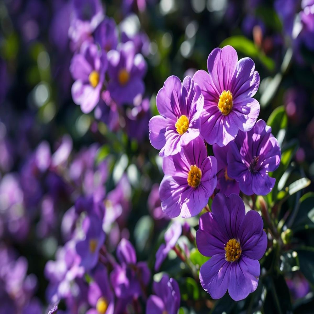 Purple Rock Cress Flower Seeds for Planting Heirloom, Non-GMO, Drought Tolerant Organic Garden Seeds