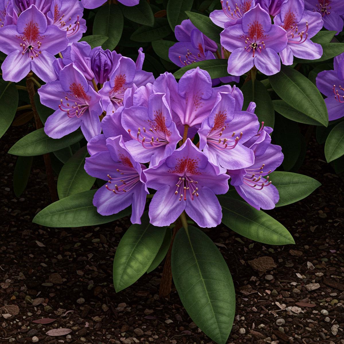 Rhododendron Violet Flowering Seeds for Planting