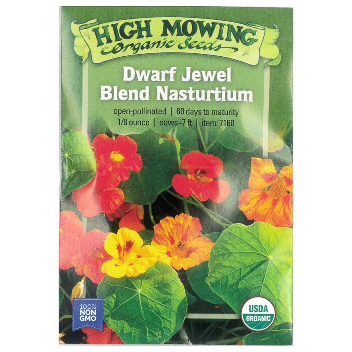 Dwarf Jewel Nasturtium