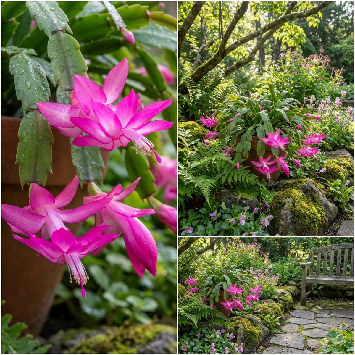 Schlumbergera Flower Seeds Planting for Festive Blooms – Seed for Lively Holiday Decorations in Your Home Garden