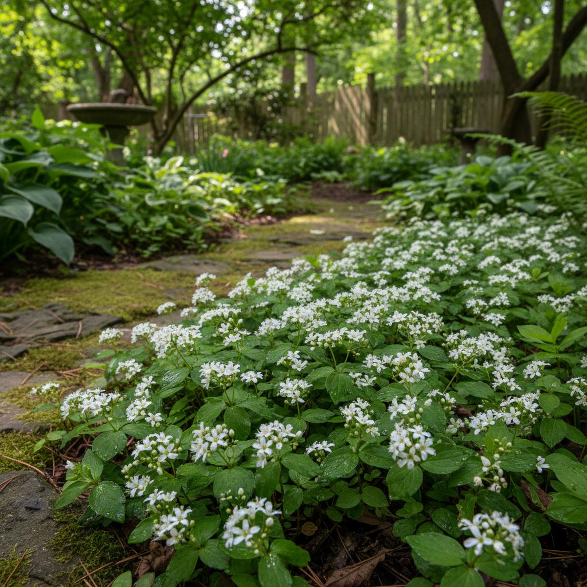 Sweet Woodruff Flower Seeds for Planting  Fragrant Ground Cover Blooms