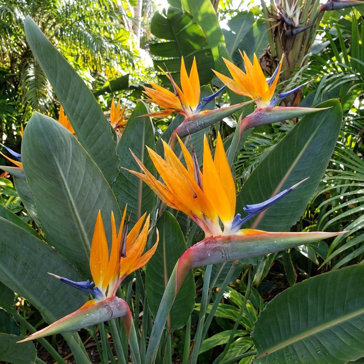 Bird of Paradise Flower Seeds – Exotic Garden Plant for Spring and Summer Planting