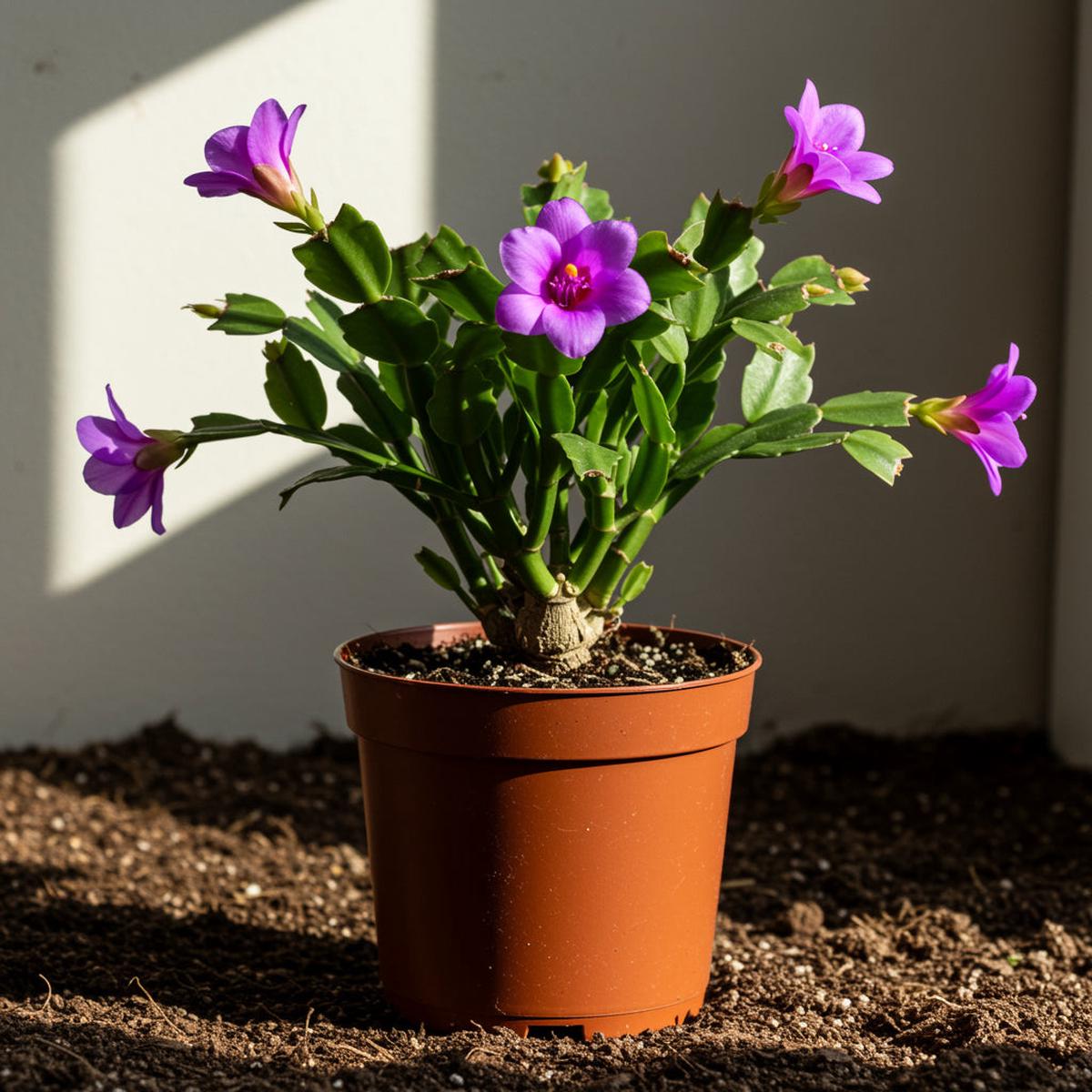 Violet Schlumbergera Seeds for Easy Planting