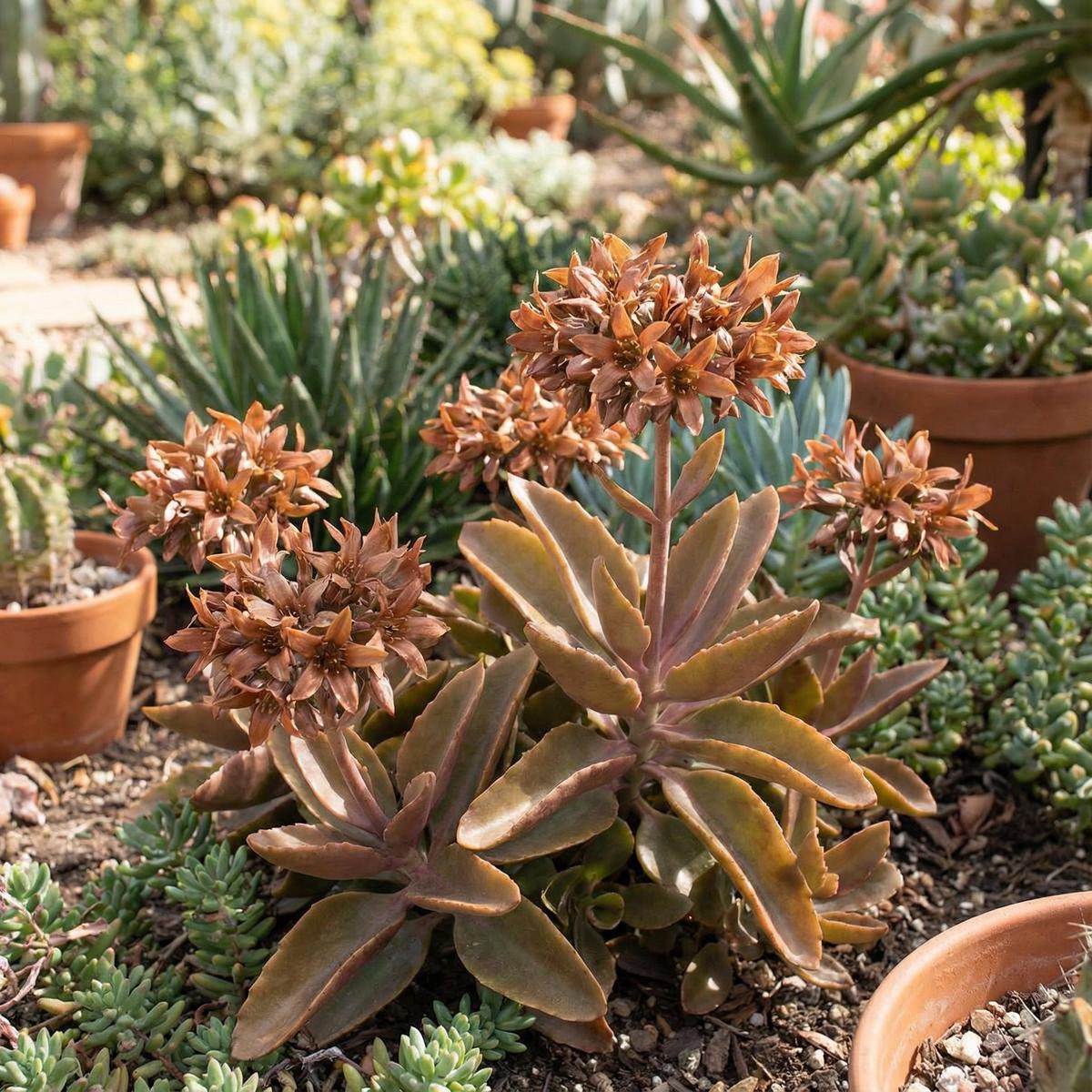 Brown Kalanchoe Seeds for Planting – Bonsai Flower Variety