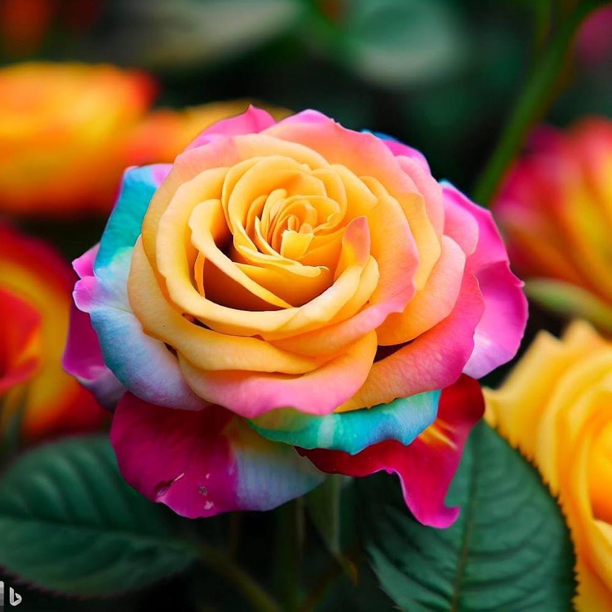 Mixed Colour Rose Flower Seeds for Planting Heirloom, Non-GMO, High Germination