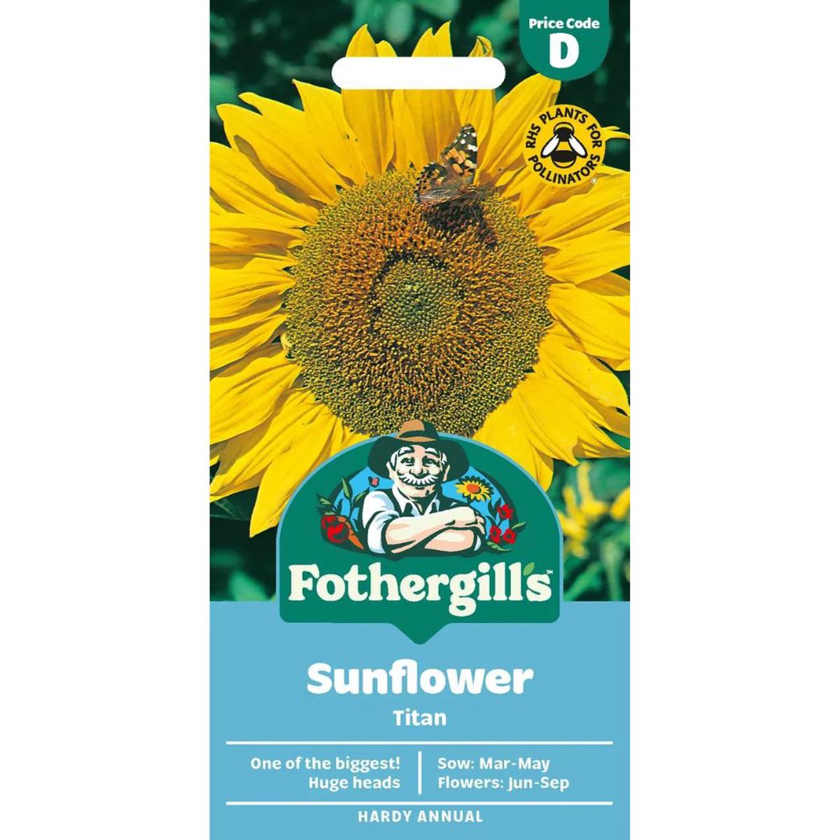 Mr Fothergills Sunflower Titan Seeds