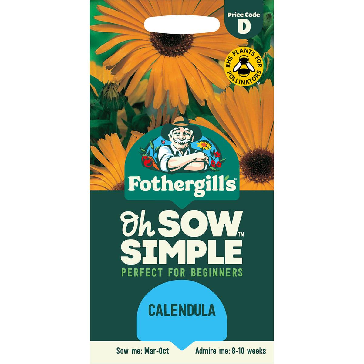Oh Sow Simple – Calendula Pot Marigold Seeds