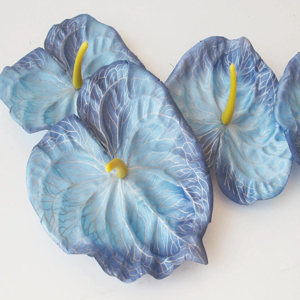 Sky Blue Anthurium Flower seeds for Planting  Cut Flower Favorite, Heirloom & Non-GMO Seeds