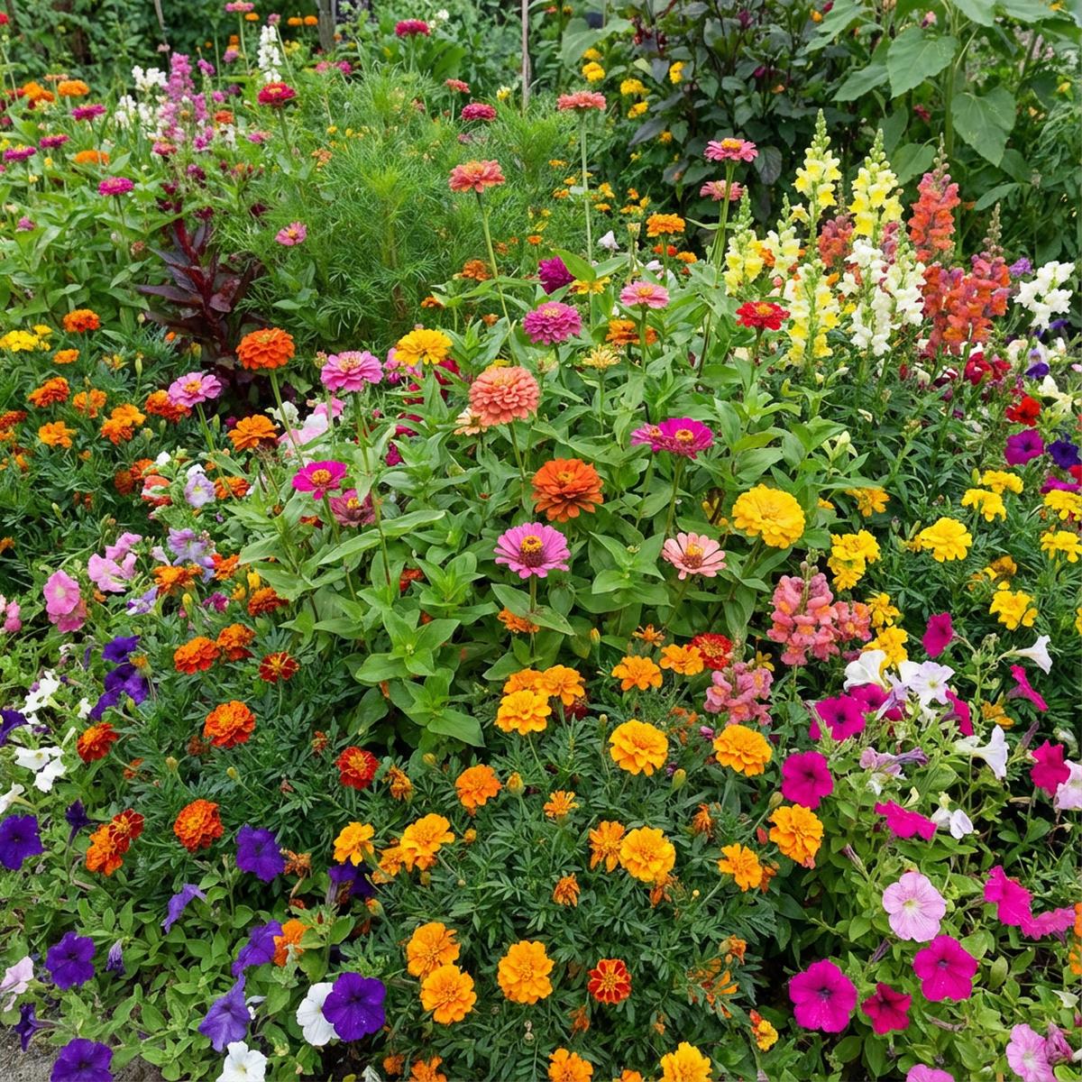 Vibrant Mixed Flower Seeds for Planting | Garden Blooms