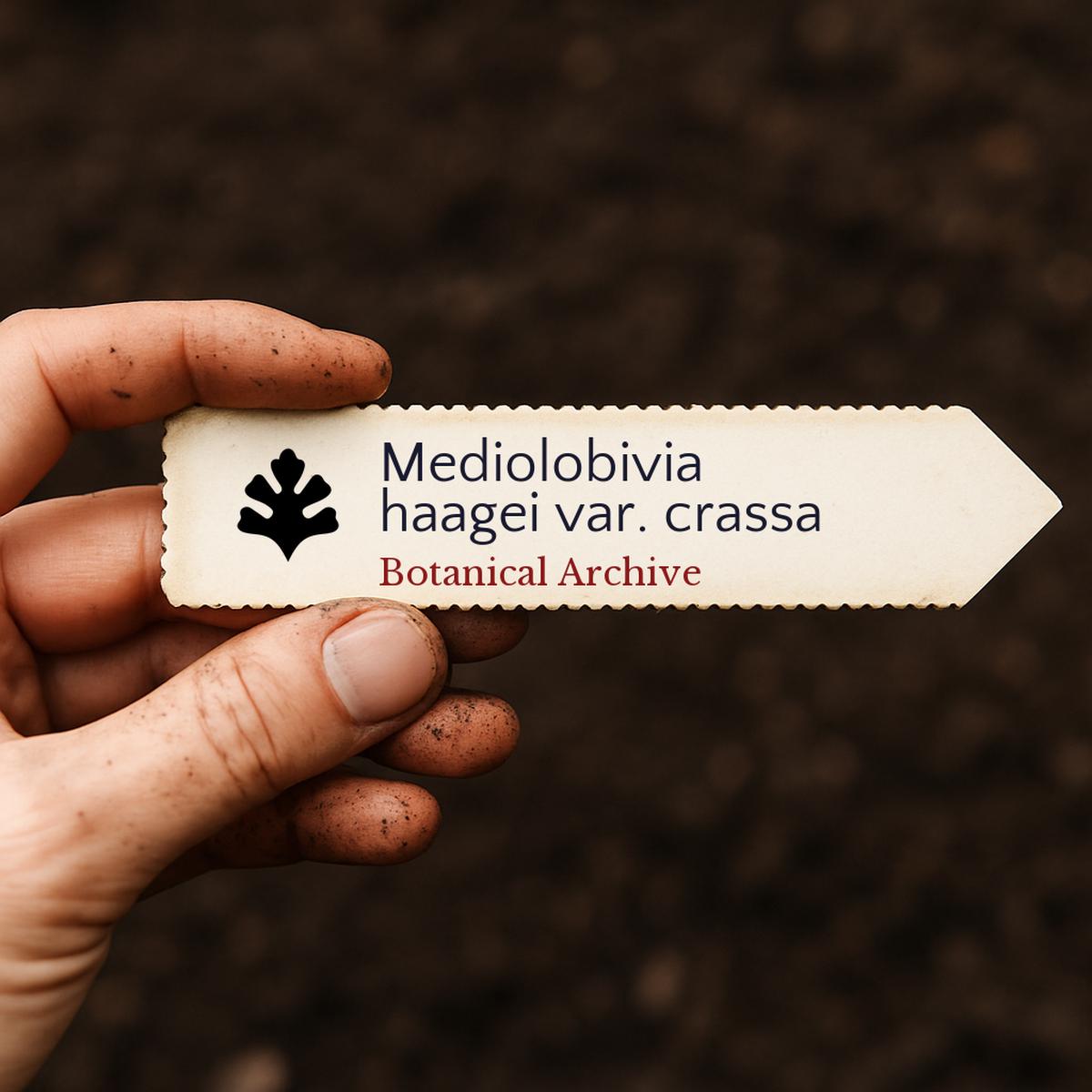 Mediolobivia haagei var. crassa SEEDS