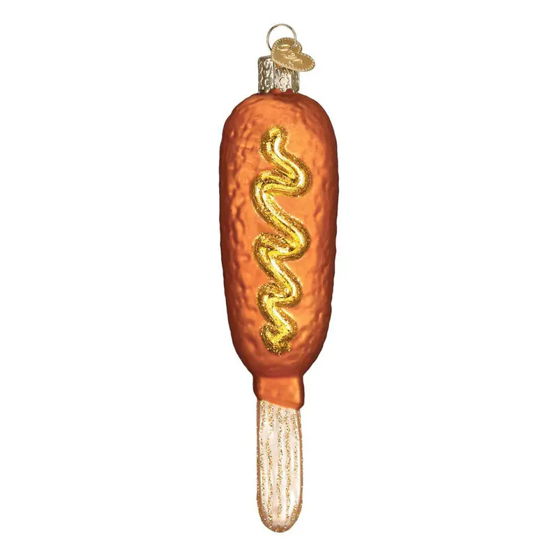 Old World, Corn Dog Ornament