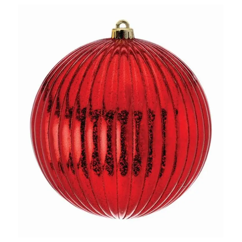 Regency, 200MM Mercury Ridge Glitter Ball Red