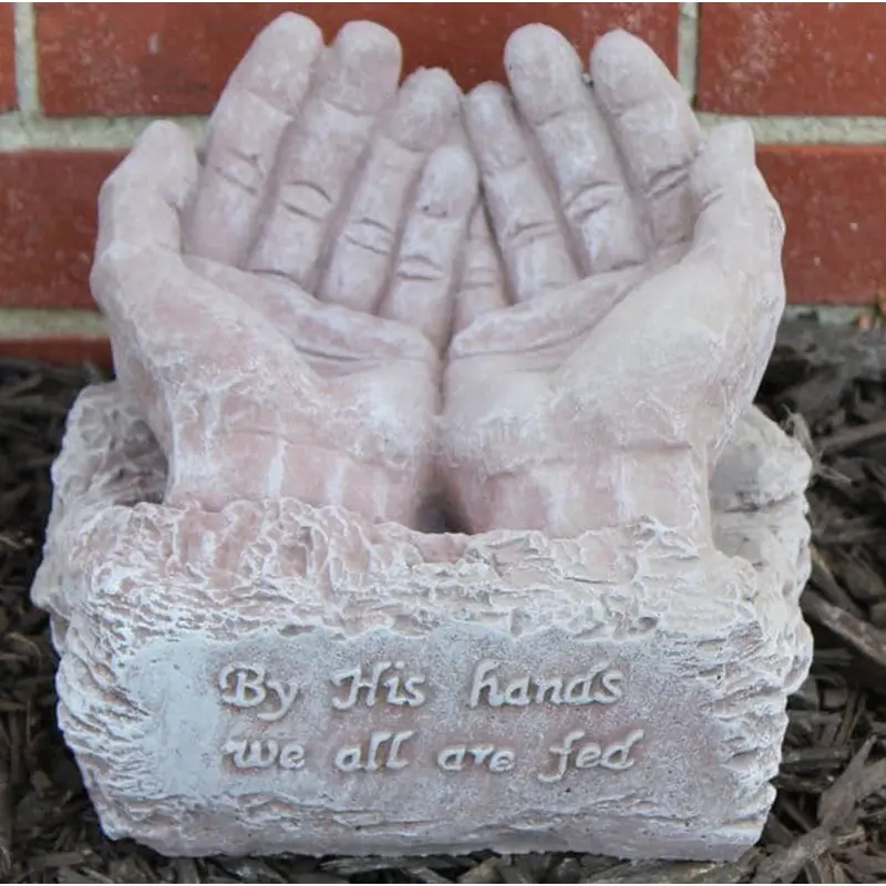 Smith Garden Center, By His Hands Statue