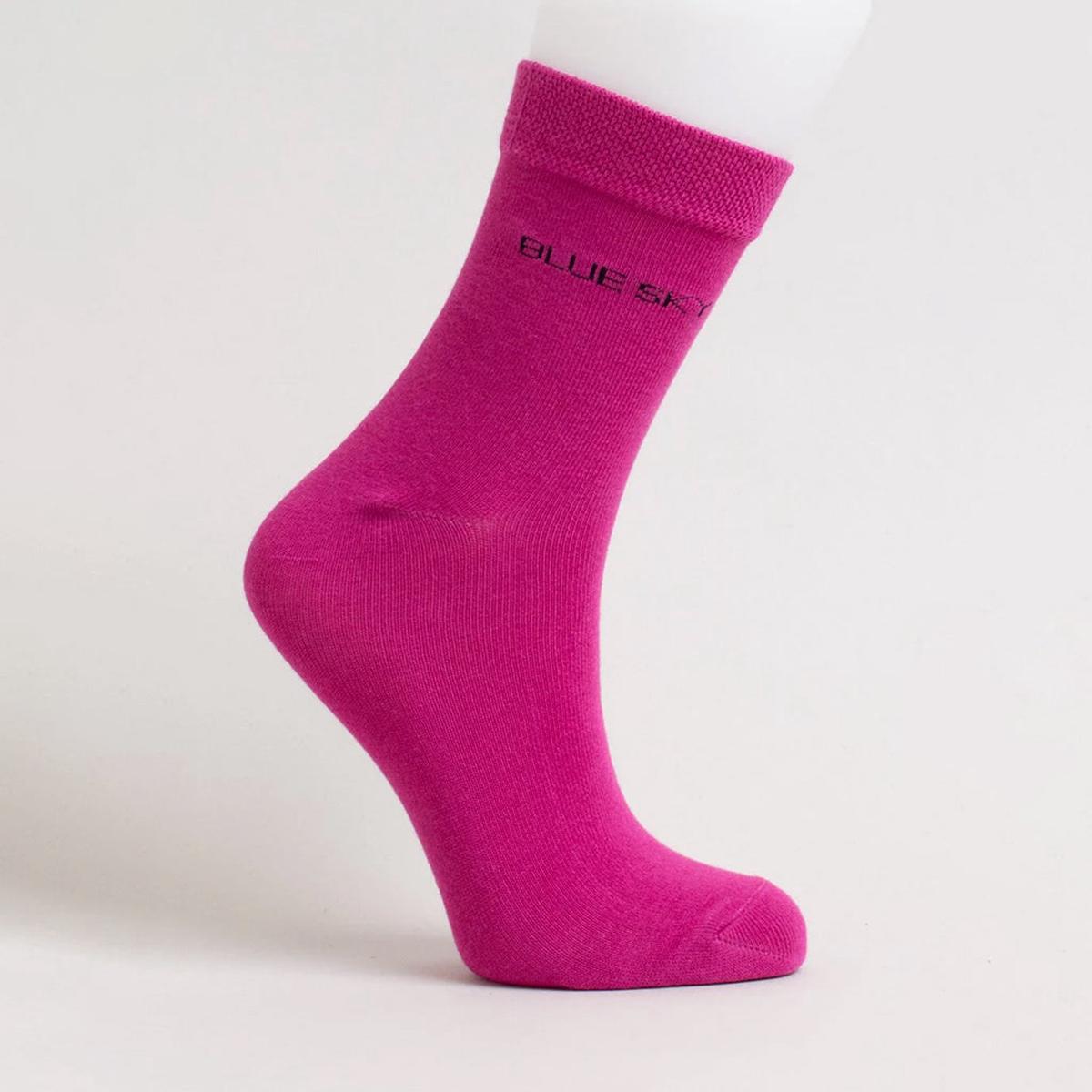 Ladies Bamboo Dress Sock Berry