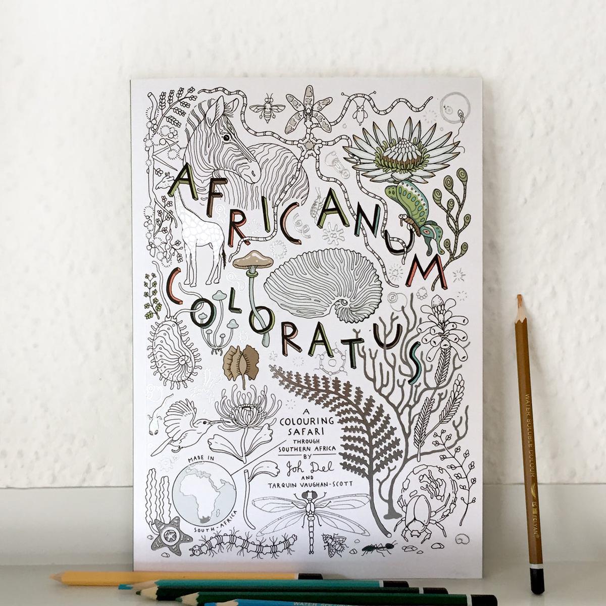 Africanum Coloratum - Colouring Safari