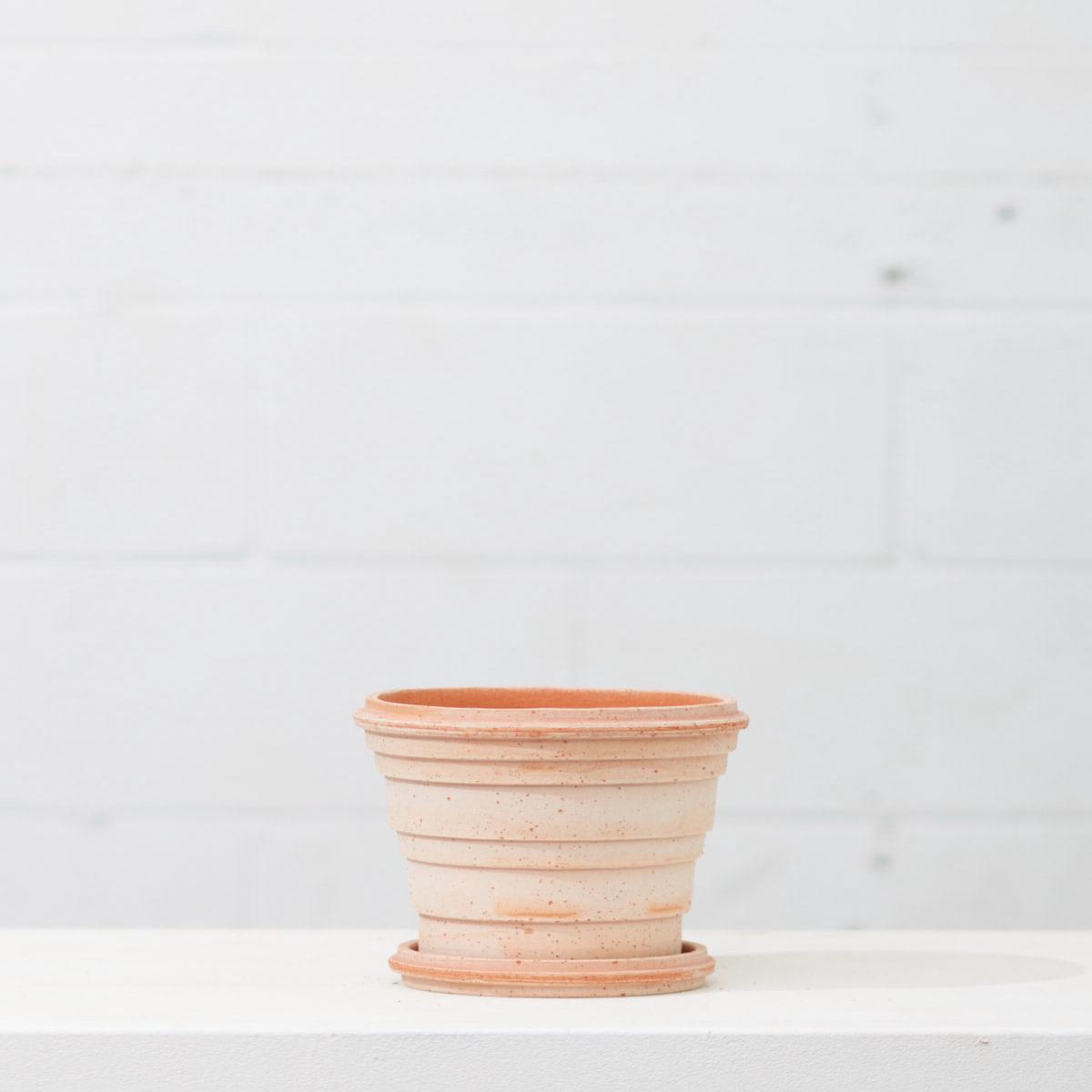 6.3 Inch BERGS POTTER 'PLANETS' ANTIQUE ROSA