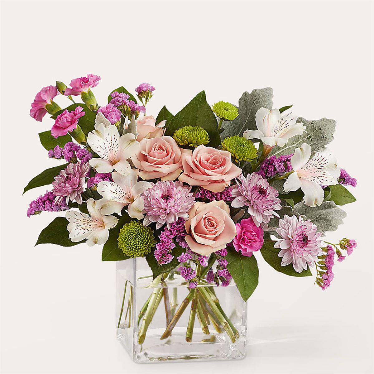 Pink Suede Bouquet