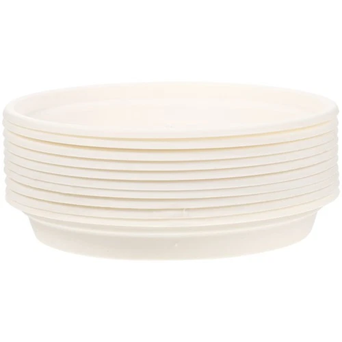 10 Pcs Round Bottom Tray Water Trays for Plants Pot Saucer Planter Drainage