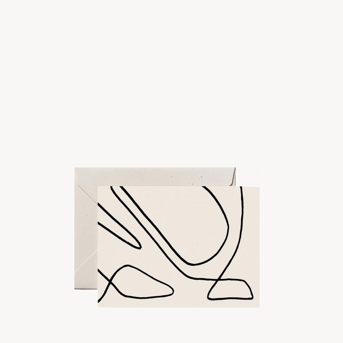 'Continuum' Greeting Card
