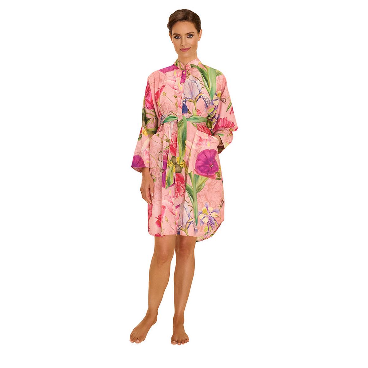 Floral Study Petal Oversized Shirt Dress