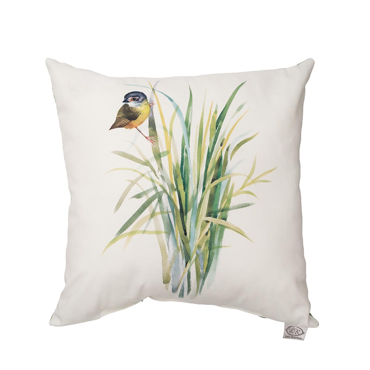 Field Bird Outdoor Pillow 18x18"