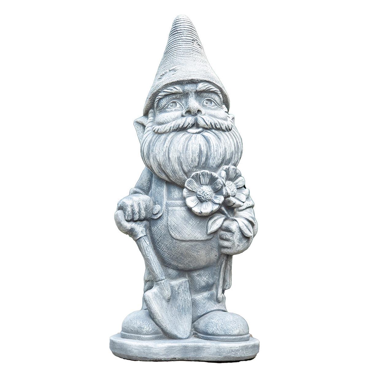Concrete Garden Gnome - The Gardener