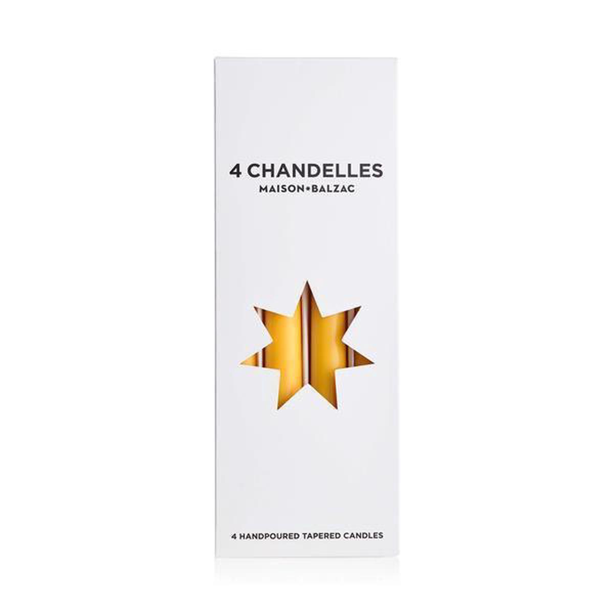 4 Chandelles - Tapered Candles by Maison Balzac