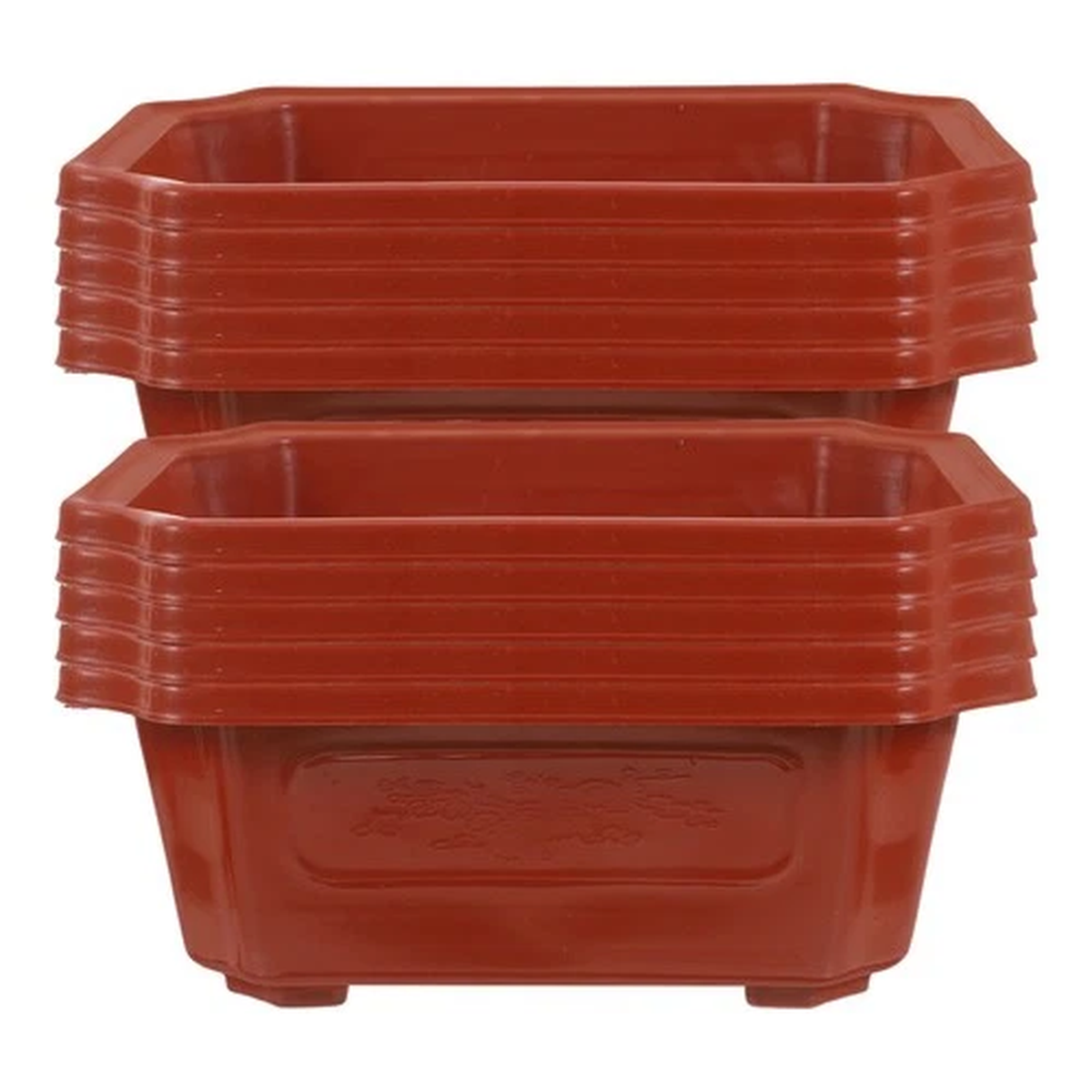 16 Pcs Retro Landscape Flower Pot Antique Bonsai Container Planter