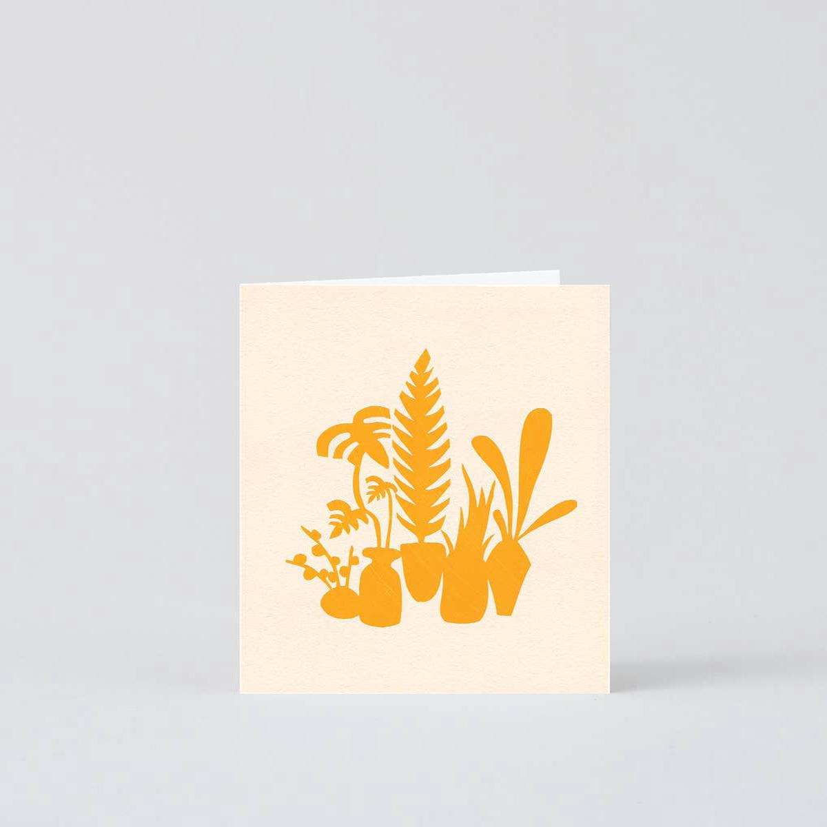 'Yellow Cluster' Mini Card