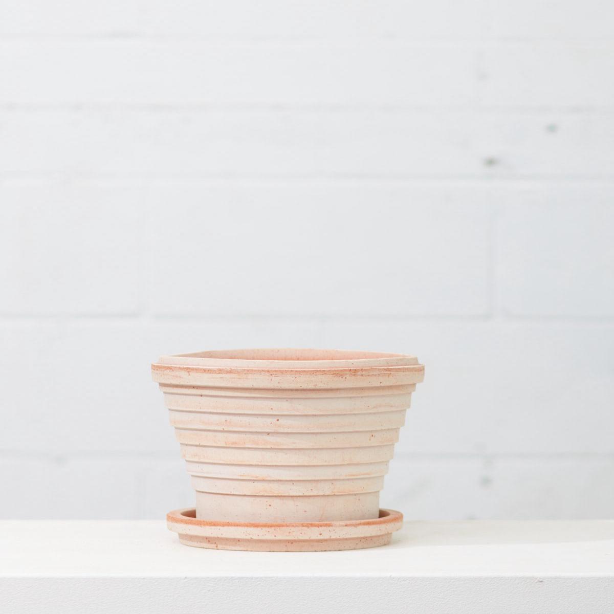 8.3 Inch BERGS POTTER 'PLANETS' ANTIQUE ROSA