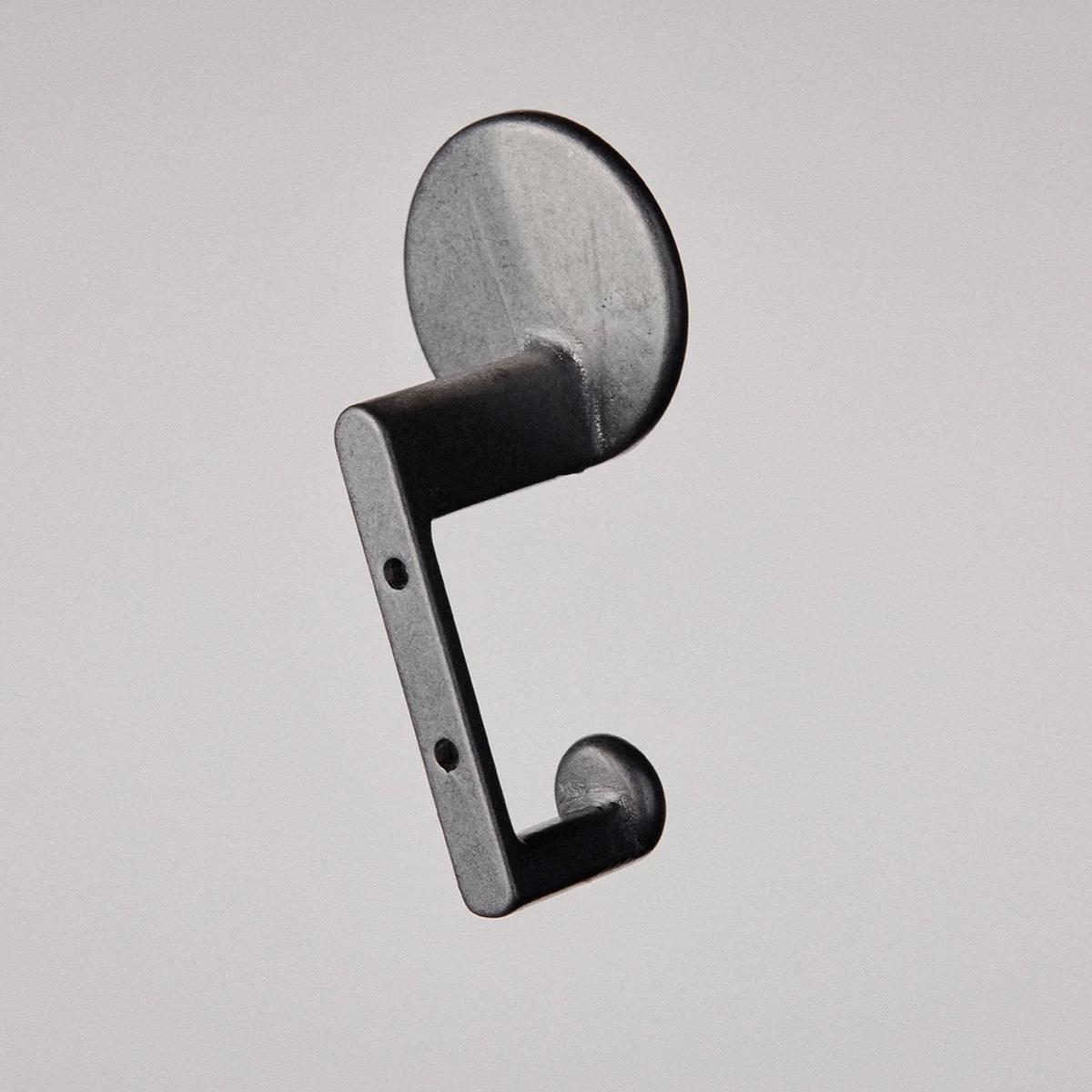 F.ACE Wall Hook Aluminium by Henry Wilson