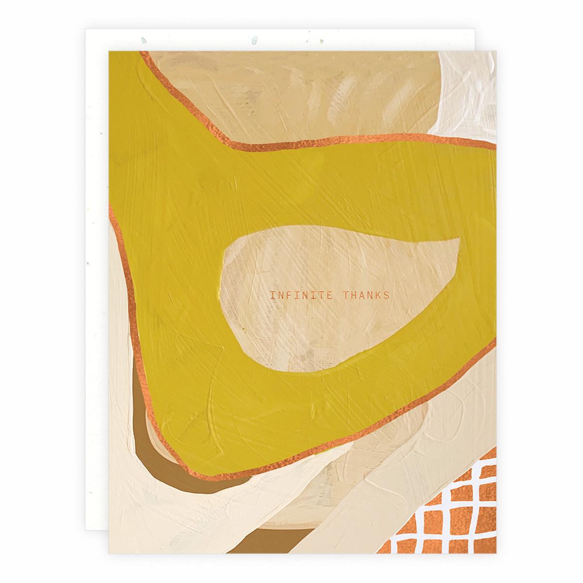 'Infinite Thanks' Greeting Card