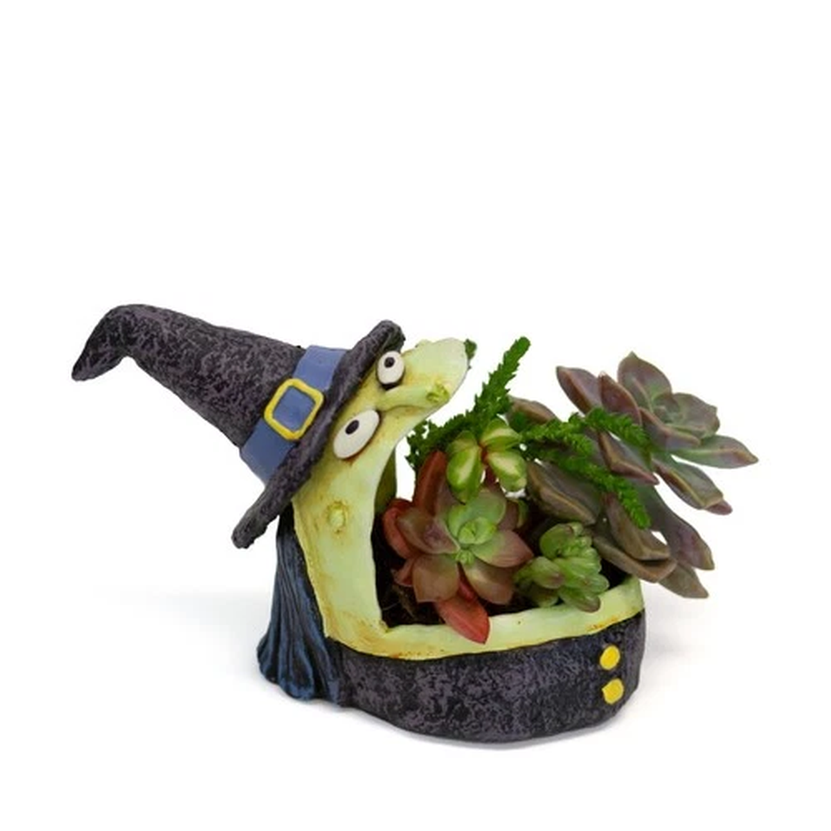 Winifred the Witch ~ Halloween Blob House Planter