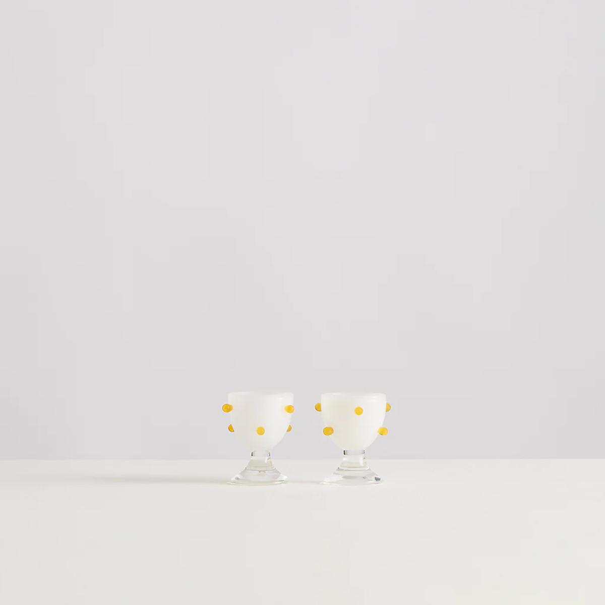 2 Pomponette Egg Cups by Maison Balzac