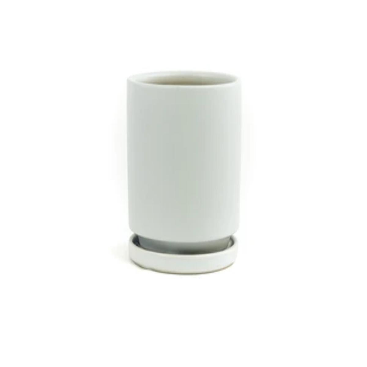 10.25" Gemstone Planter - Stone Gray