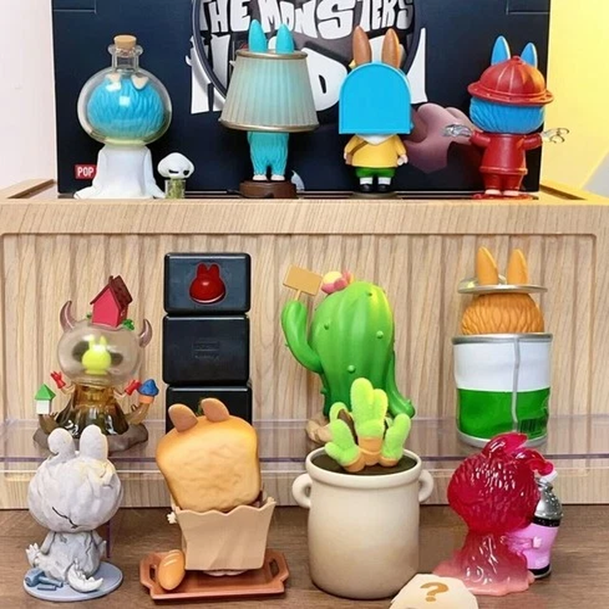 100% Authentic The Monsters Almost Hidden Series Confirmed Figure Blind Box Toys