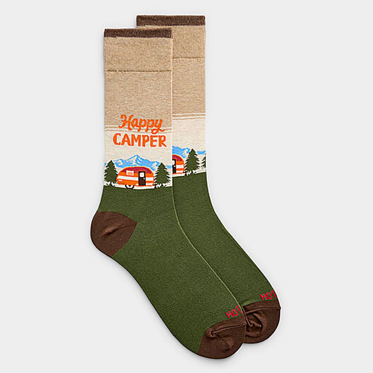 Happy Camper Men'S Socks