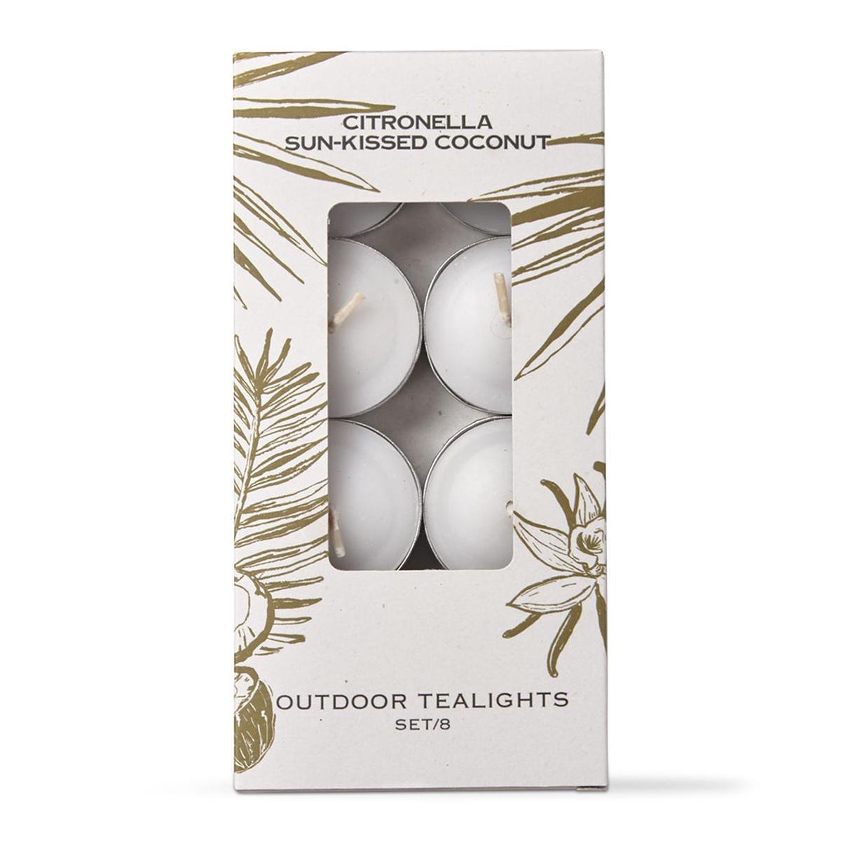 Citronella Sun-Kissed Coconut Tealights