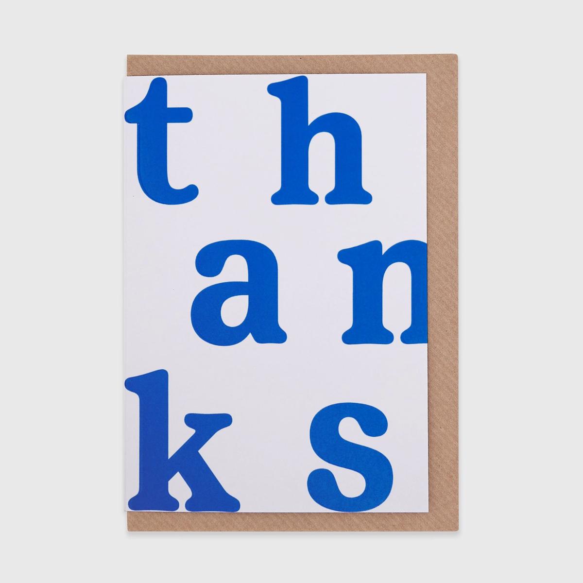 Thanks Greeting Card