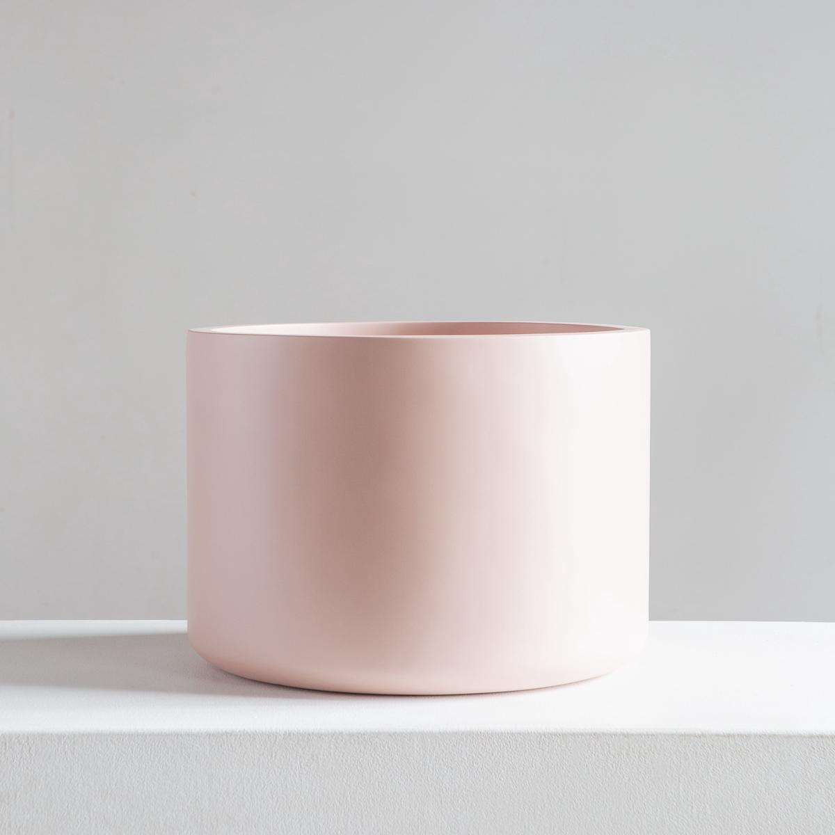 CYLINDRICO - PINK SALT, Medium 13.8 x 13.8 x 12.4 in