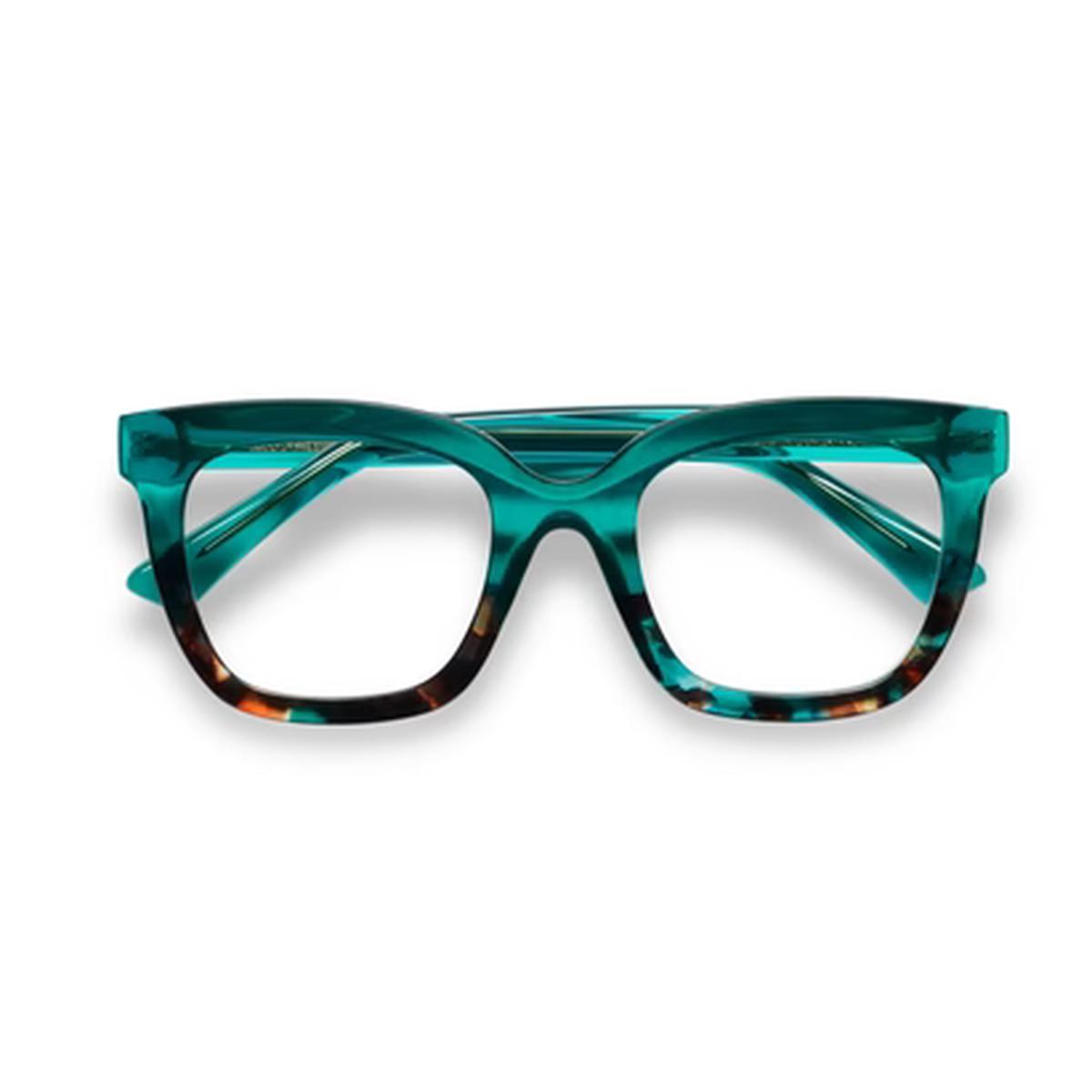 Fanfare Teal Botanical