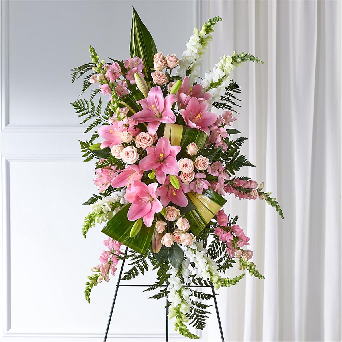 Elegant Embrace Standing Spray
