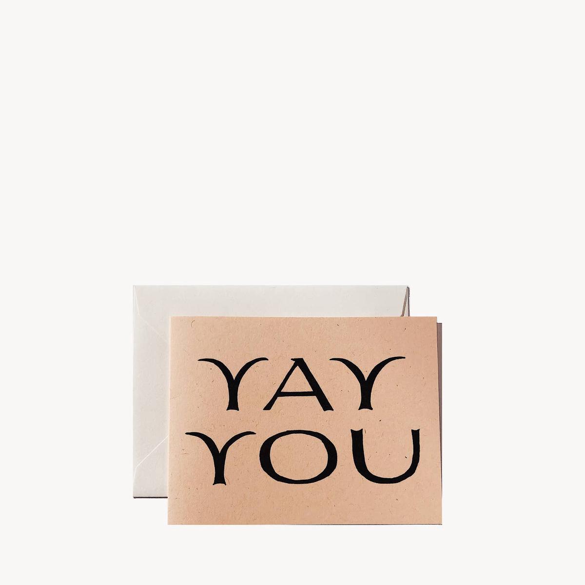 'Yay You' Greeting Card
