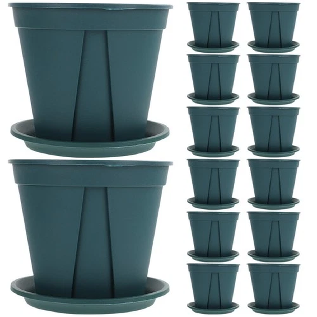 14 Set Gardening Flower Pot Drainage Holes Flower Planter Flower Containers