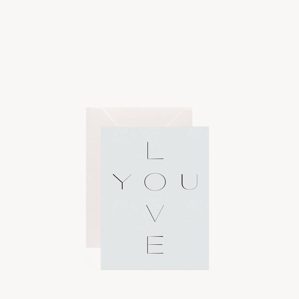 'Love You' Greeting Card