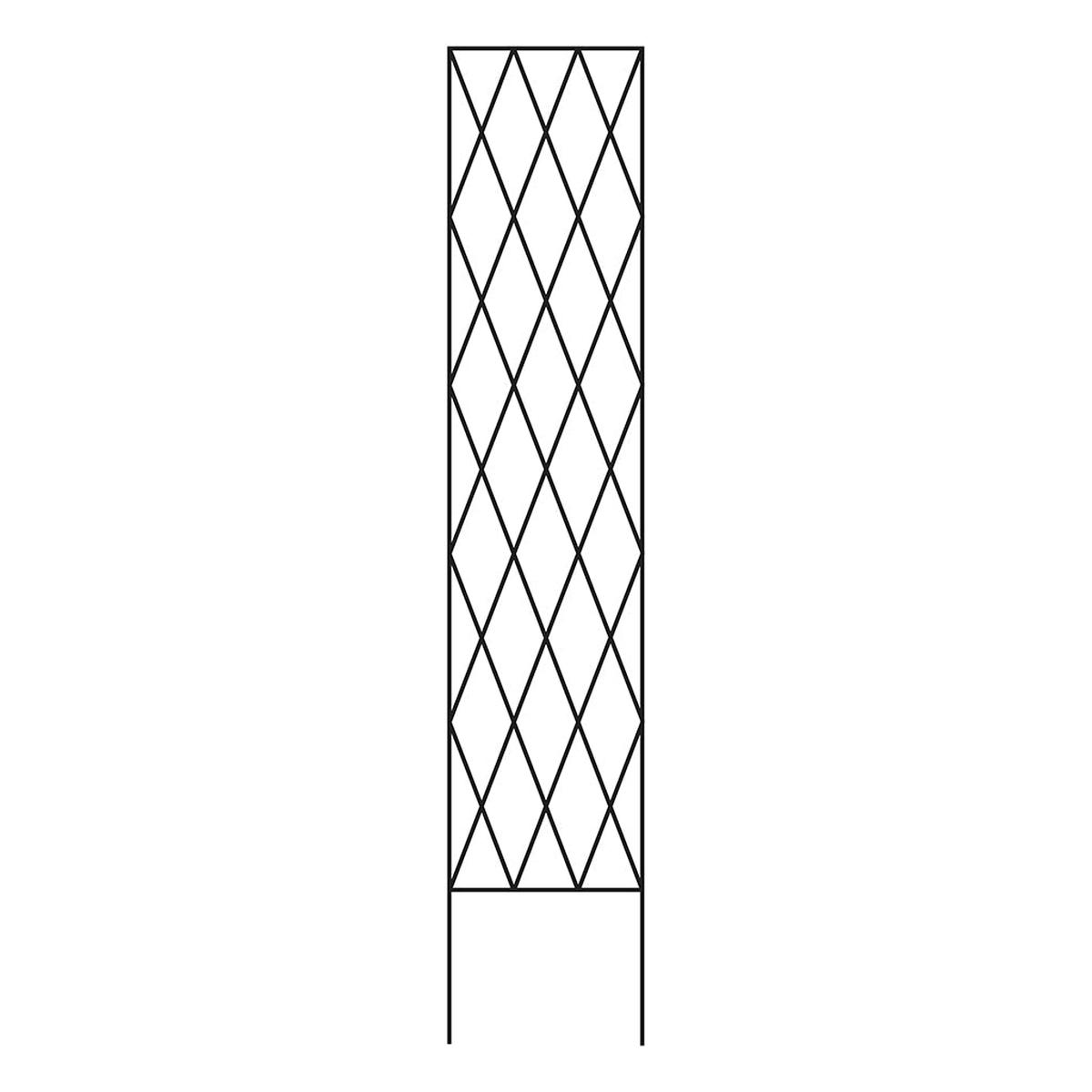 Diamond Trellis Black 60In